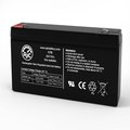Battery Clerk AJC Toyo 3FM8 Sealed Lead Acid Replacement Battery 7Ah, 6V, F1 AJC-C7S-V-0-191028